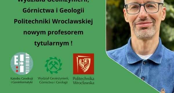 Prof. Jan Blachowski nowym profesorem tytularnym